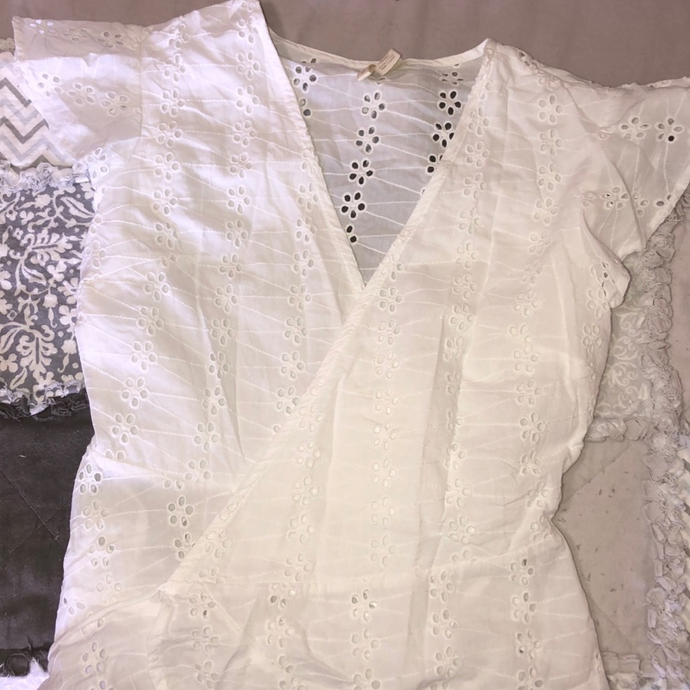 flower sheer blouse